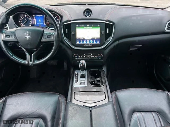 2015 Maserati Ghibli with VIN ZAM57XSA2F1159438, listed as a Copart auction lot 72659484 with NaN miles and Salvage Title. Bid and sale history available at carsss.com. Image 6.