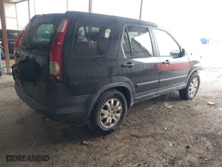 2005 Honda CR-V EX with VIN JHLRD78885C003297, listed as a IAAI auction lot 41614195 with 294,974 mi miles. Bid and sale history available at carsss.com. Image 4.