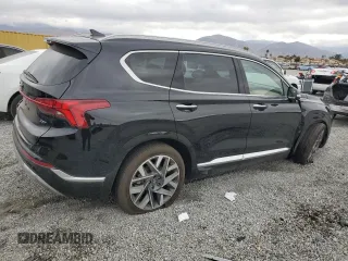 2023 Hyundai Santa Fe Calligraphy with VIN 5NMS54AL8PH629638, listed as a Copart auction lot 43662435 with 15,655 mi miles and Salvage Title. Bid and sale history available at carsss.com. Image 3.