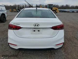 2022 Hyundai Accent SEL with VIN 3KPC24A69NE153766, listed as a Copart auction lot 50131155 with 74,128 mi miles and Salvage Title. Bid and sale history available at carsss.com. Image 6.