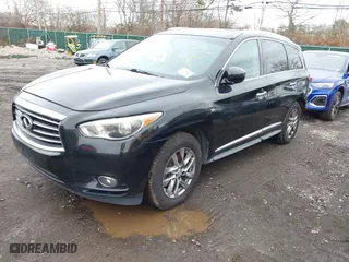 2015 Infiniti QX60 with VIN 5N1AL0MM6FC523177, listed as a IAAI auction lot 41735003 with 250,685 mi miles. Bid and sale history available at carsss.com. Image 16.