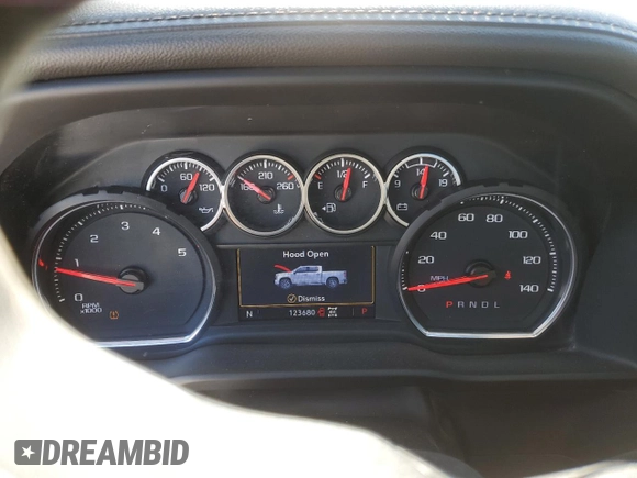 2022 Chevrolet Silverado 3500HD LTZ z VIN 1GC4YUEY4NF273091, wystawiony jako Copart lot #45113795 z przebiegiem 123 680 mil mil oraz Szkoda całkowita • Salvage title. Historia ofert i sprzedaży dostępna na DreamBid. Obrazek 9.