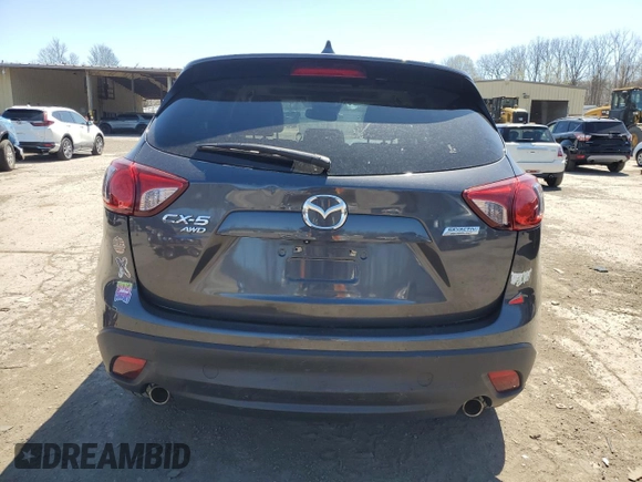 2014 Mazda CX-5 Grand Touring with VIN JM3KE4DY4E0422739, listed as a Copart auction lot 53234745 with 54,152 mi miles and Salvage Title. Bid and sale history available at carsss.com. Image 6.