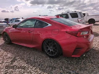 2015 Lexus RC 350 F Sport z VIN JTHSE5BC9F5001219, wystawiony jako Copart lot #51178435 z przebiegiem 159 623 mil mil oraz Szkoda całkowita • Salvage title. Historia ofert i sprzedaży dostępna na DreamBid. Obrazek 2.