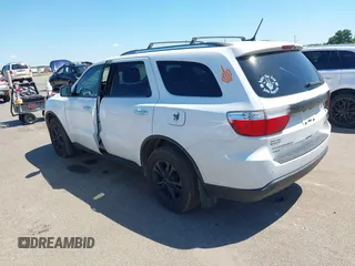 2013 Dodge Durango Crew with VIN 1C4RDJDG8DC664544, listed as a IAAI auction lot 42608957 with 202,564 mi miles and . Bid and sale history available at DreamBid. Image 3.
