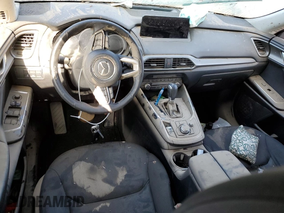 2021 Mazda CX-9 Sport with VIN JM3TCBBY3M0527756, listed as a Copart auction lot 68414324 with Not Provided miles and Salvage Title. Bid and sale history available at DreamBid. Image 8.