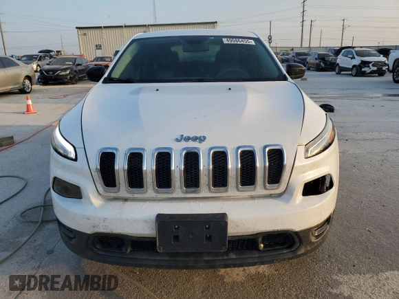 2014 Jeep Cherokee Sport with VIN 1C4PJLAB5EW169030, listed as a Copart auction lot 49086455 with 114,845 mi miles and Clean Title. Bid and sale history available at DreamBid. Image 5.