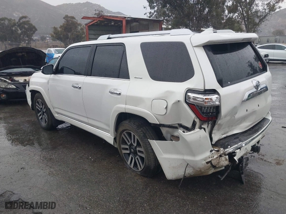 2017 Toyota 4Runner SR5 with VIN JTEBU5JR6H5455629, listed as a IAAI auction lot 41709585 with 76,030 mi miles. Bid and sale history available at carsss.com. Image 3.