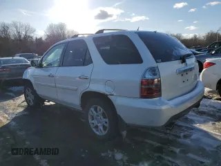 2005 Acura MDX Touring with VIN 2HNYD18955H555426, listed as a Copart auction lot 44336485 with 238,947 mi miles and Salvage Title. Bid and sale history available at carsss.com. Image 2.