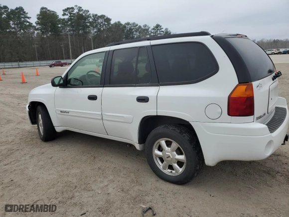 2004 GMC Envoy SLE with VIN 1GKDS13S042166838, listed as a Copart auction lot 43651635 with 165,326 mi miles and Salvage Title. Bid and sale history available at carsss.com. Image 2.