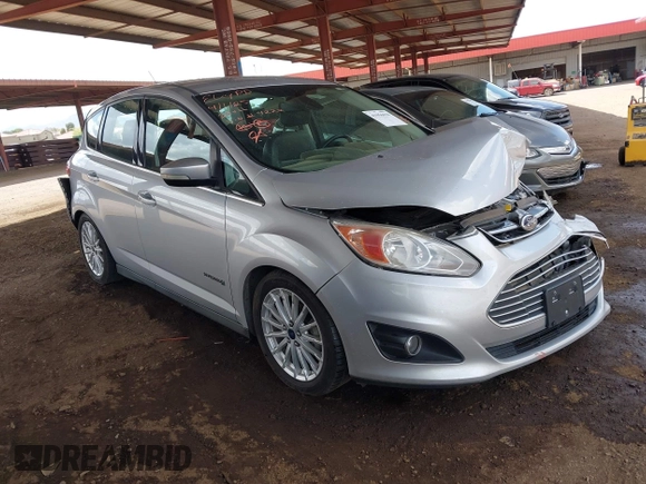2015 Ford C-Max SEL with VIN 1FADP5BU6FL114222, listed as a IAAI auction lot 41956010 with 149,023 mi miles. Bid and sale history available at carsss.com. Image 1.