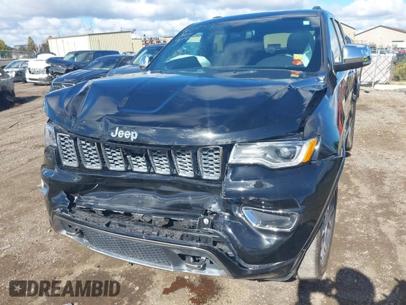 2020 Jeep Grand Cherokee Overland with VIN 1C4RJFCGXLC297961, listed as a IAAI auction lot 40584009 with 46,987 mi miles. Bid and sale history available at carsss.com. Image 6.