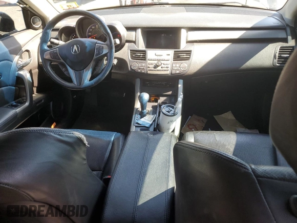2011 Acura RDX with VIN 5J8TB1H2XBA008298, listed as a Copart auction lot 49531025 with 155,028 mi miles and Salvage title. Bid and sale history available at DreamBid. Image 8.