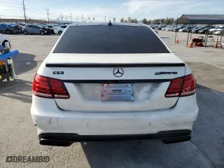 2014 Mercedes-Benz E-Class E 63 AMG S-Model with VIN WDDHF7GB5EB049519, listed as a Copart auction lot 50023885 with 64,408 mi miles and Salvage Title. Bid and sale history available at carsss.com. Image 6.