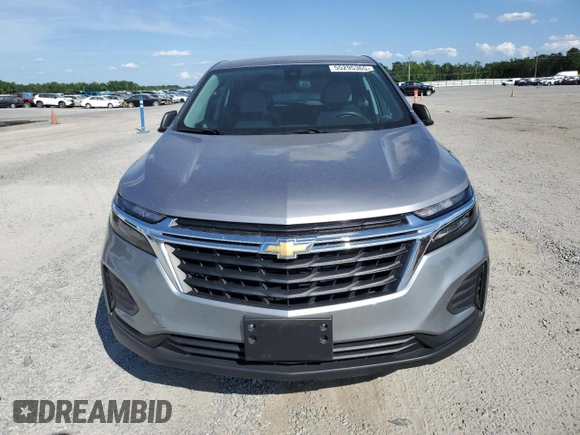 2024 Chevrolet Equinox LS z VIN 3GNAXHEG2RL139025, wystawiony jako Copart lot #55295365 z przebiegiem 15 901 mil mil oraz Szkoda całkowita • Salvage title. Historia ofert i sprzedaży dostępna na DreamBid. Obrazek 5.