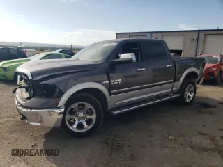 2017 Ram 1500 Laramie with VIN 1C6RR7NTXHS734614, listed as a Copart auction lot 59206505 with 16,791 mi miles and Salvage title. Bid and sale history available at DreamBid. Image 1.