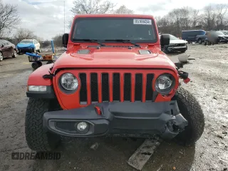 2021 Jeep Wrangler Unlimited Rubicon with VIN 1C4HJXFN6MW820324, listed as a Copart auction lot 85169434 with 48,391 mi miles and Salvage Title. Bid and sale history available at DreamBid. Image 5.