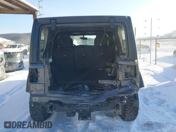 2022 Jeep Wrangler Unlimited Sport with VIN 1C4HJXDG5NW157317, listed as a IAAI auction lot 41374590 with 67,632 mi miles and . Bid and sale history available at DreamBid. Image 17.