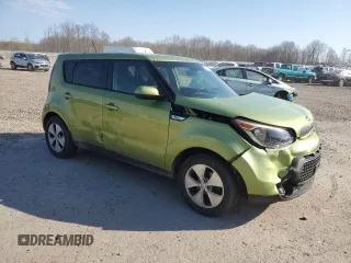 2015 Kia Soul with VIN KNDJN2A28F7750148, listed as a Copart auction lot 53924875 with 80,950 mi miles and Salvage Title. Bid and sale history available at DreamBid. Image 4.