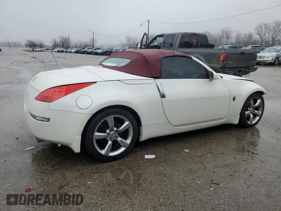 2006 Nissan 350Z Touring z VIN JN1AZ36A86M451791, wystawiony jako Copart lot #45200125 z przebiegiem 85 159 mil mil oraz Szkoda całkowita • Salvage title. Historia ofert i sprzedaży dostępna na DreamBid. Obrazek 3.