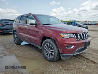 2022 Jeep Grand Cherokee Limited with VIN 1C4RJEBG9NC186848, listed as a Copart auction lot 59087565 with 52,900 mi miles and Salvage title. Bid and sale history available at DreamBid. Image 4.