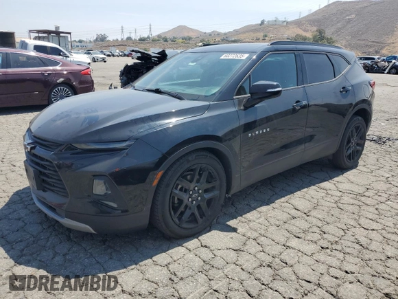 2019 Chevrolet Blazer with VIN 3GNKBHRS6KS658690, listed as a Copart auction lot 60272635 with 128,450 mi miles and Salvage title. Bid and sale history available at DreamBid. Image 1.