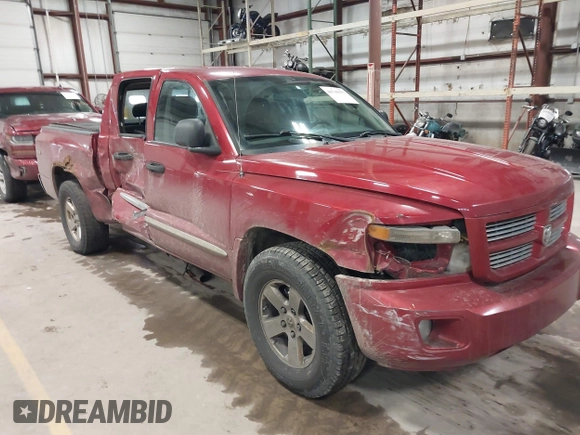 2008 Dodge Dakota Laramie z VIN 1D7HW58N98S634217, wystawiony jako IAAI lot #41739357 z przebiegiem 263 329 mil mil oraz . Historia ofert i sprzedaży dostępna na DreamBid. Obrazek 1.