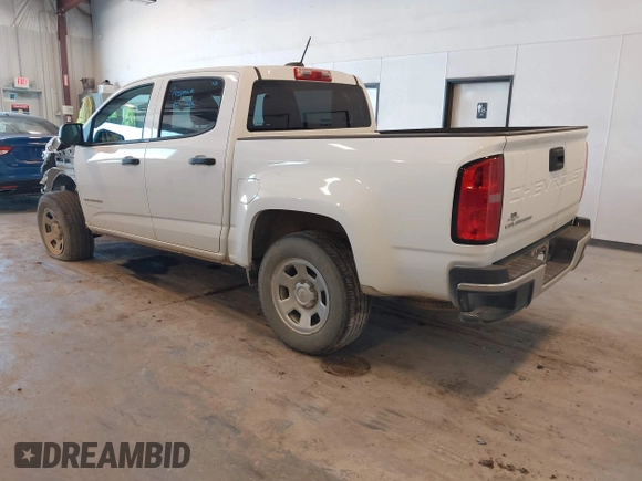 2022 Chevrolet Colorado 2WD Work Truck with VIN 1GCGSBEA7N1306183, listed as a IAAI auction lot 42230862 with 14,471 mi miles and . Bid and sale history available at DreamBid. Image 3.