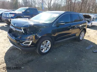 2017 Ford Edge SEL with VIN 2FMPK3J89HBB27138, listed as a IAAI auction lot 41351376 with 101,606 mi miles. Bid and sale history available at carsss.com. Image 19.