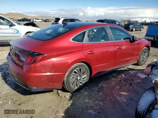 2023 Hyundai Sonata Hybrid Limited with VIN KMHL54JJXPA066620, listed as a Copart auction lot 45154975 with 19,171 mi miles and Salvage Title. Bid and sale history available at carsss.com. Image 3.