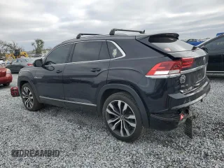 2021 Volkswagen Atlas SEL Premium R-Line with VIN 1V2FE2CA5MC224413, listed as a Copart auction lot 87508645 with 39,186 mi miles and Salvage title. Bid and sale history available at DreamBid. Image 2.