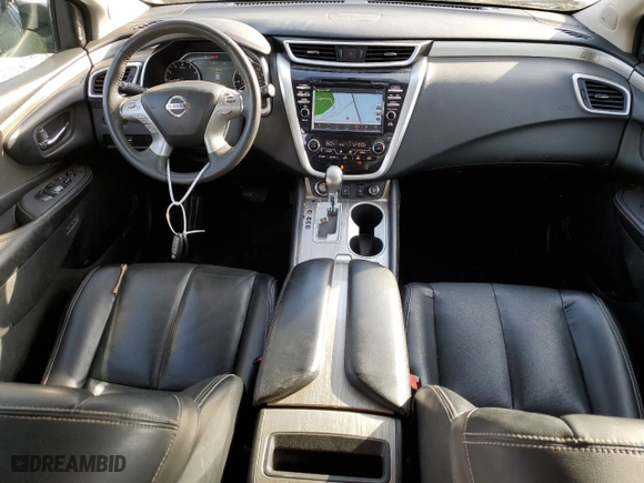 2017 Nissan Murano SL with VIN 5N1AZ2MH9HN185939, listed as a Copart auction lot 50818305 with 97,364 mi miles and Salvage Title. Bid and sale history available at carsss.com. Image 8.
