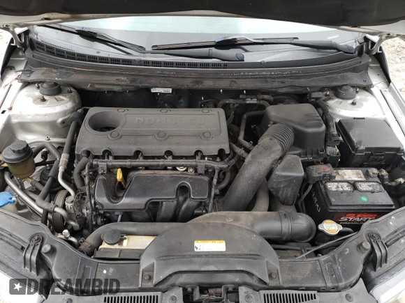 2011 Kia Forte EX with VIN KNAFU4A24B5449092, listed as a Copart auction lot 61679584 with 129,196 mi miles and Non Repairable. Bid and sale history available at carsss.com. Image 11.