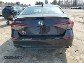 2025 Honda Civic Sport with VIN 2HGFE2F5XSH510270, listed as a Copart auction lot 47839085 with 8,279 mi miles and Salvage title. Bid and sale history available at DreamBid. Image 6.