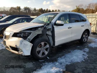 2014 Acura MDX z VIN 5FRYD4H27EB021522, wystawiony jako Copart lot #88725585 z przebiegiem Nie podano mil oraz Szkoda całkowita • Salvage title. Historia ofert i sprzedaży dostępna na DreamBid. Obrazek 1.