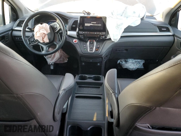 2019 Honda Odyssey Touring with VIN 5FNRL6H83KB085223, listed as a Copart auction lot 87628395 with 163,035 mi miles and Salvage Title. Bid and sale history available at carsss.com. Image 8.