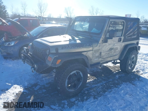 2004 Jeep Wrangler Sahara with VIN 1J4FA59S94P731123, listed as a IAAI auction lot 41288284 with 138,515 mi miles and . Bid and sale history available at DreamBid. Image 2.