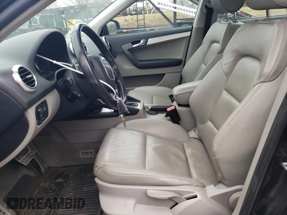 2007 Audi A3 with VIN WAUHF78P27A043168, listed as a Copart auction lot 83218044 with 182,598 mi miles and Salvage title. Bid and sale history available at DreamBid. Image 7.