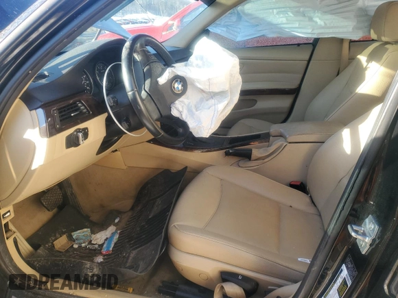 2011 BMW 3 Series 328i xDrive with VIN WBAPK5G59BNN31157, listed as a Copart auction lot 46153605 with 123,652 mi miles and Salvage Title. Bid and sale history available at carsss.com. Image 7.