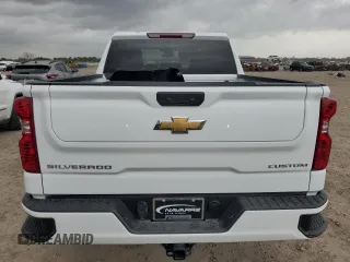 2024 Chevrolet Silverado 1500 Custom with VIN 3GCPDBEK0RG205397, listed as a Copart auction lot 47417315 with 750 mi miles and Salvage Title. Bid and sale history available at DreamBid. Image 6.