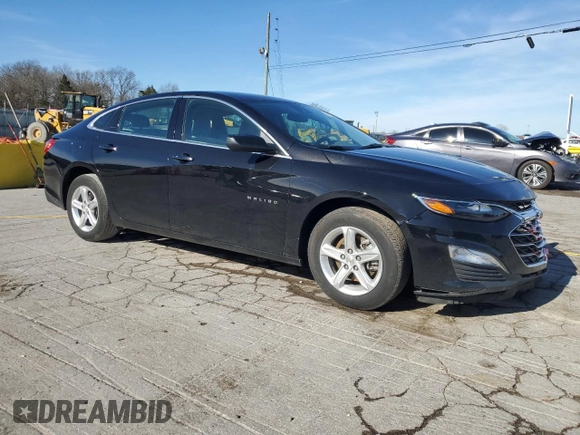 2024 Chevrolet Malibu LS with VIN 1G1ZB5ST2RF109326, listed as a Copart auction lot 50271005 with 42,477 mi miles and Salvage Title. Bid and sale history available at DreamBid. Image 4.