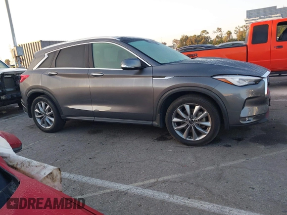 2021 Infiniti QX50 Luxe with VIN 3PCAJ5BA9MF124179, listed as a IAAI auction lot 42296244 with 79,935 mi miles and . Bid and sale history available at DreamBid. Image 13.