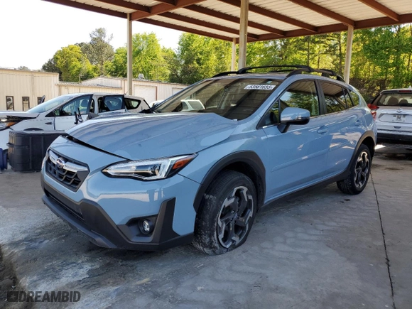 2021 Subaru Crosstrek Limited with VIN JF2GTHNC6M8375441, listed as a Copart auction lot 53561655 with 30,362 mi miles and Salvage Title. Bid and sale history available at carsss.com. Image 1.
