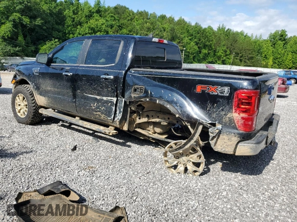 2020 Ford Ranger XL with VIN 1FTER4FH3LLA84334, listed as a Copart auction lot 58409925 with 77,897 mi miles and Salvage title. Bid and sale history available at DreamBid. Image 2.