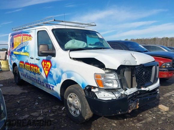 2016 Nissan NV S with VIN 1N6BF0KM4GN804058, listed as a IAAI auction lot 41203158 with 127,315 mi miles. Bid and sale history available at carsss.com. Image 1.