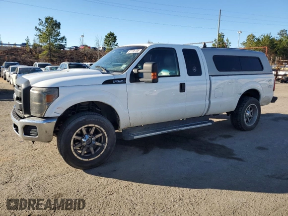 2011 Ford Super Duty F-250 SRW XL with VIN 1FT7X2B64BEB18484, listed as a Copart auction lot 87735135 with 273,286 mi miles and Salvage Title. Bid and sale history available at carsss.com. Image 1.