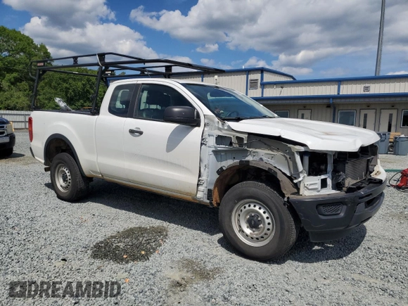 2023 Ford Ranger XL with VIN 1FTER1EH8PLE05760, listed as a Copart auction lot 54344085 with 49,891 mi miles and Salvage title. Bid and sale history available at DreamBid. Image 4.