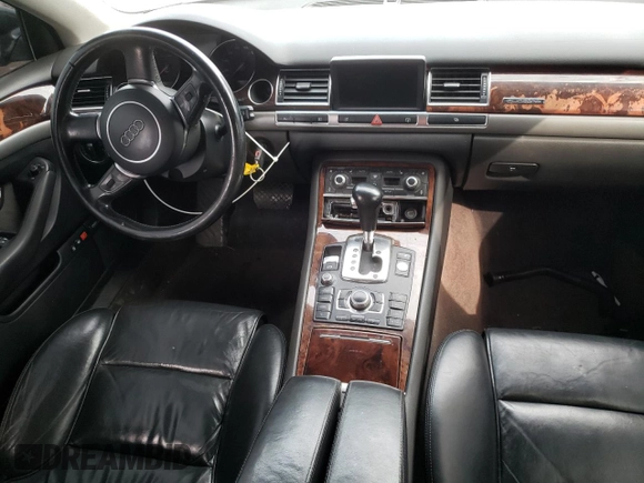 2005 Audi A8 L with VIN WAUML44E85N016315, listed as a Copart auction lot 46467405 with 224,069 mi miles and Salvage Title. Bid and sale history available at carsss.com. Image 8.