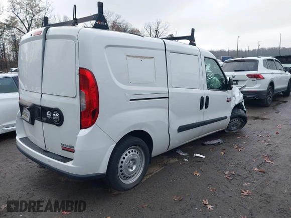 2022 Ram ProMaster City Cargo with VIN ZFB636VP4N6W08900, listed as a IAAI auction lot 40868566 with Not Provided miles and . Bid and sale history available at DreamBid. Image 4.
