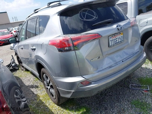 2016 Toyota RAV4 LE with VIN 2T3ZFREVXGW288162, listed as a IAAI auction lot 41765131 with 1 mi miles. Bid and sale history available at carsss.com. Image 3.